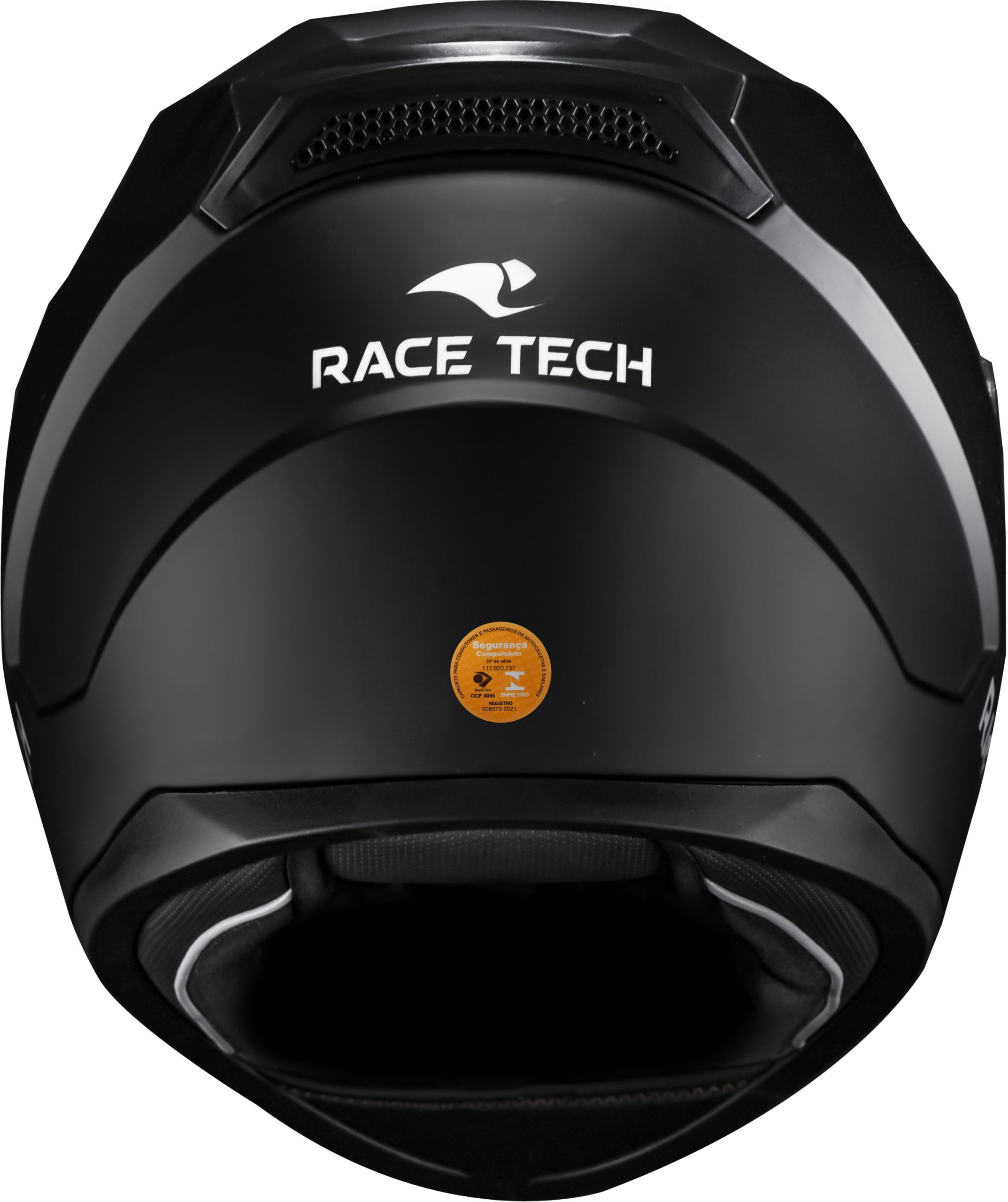 Capacete Race Tech Sector Monocolor - Preto Fosco - Image 7