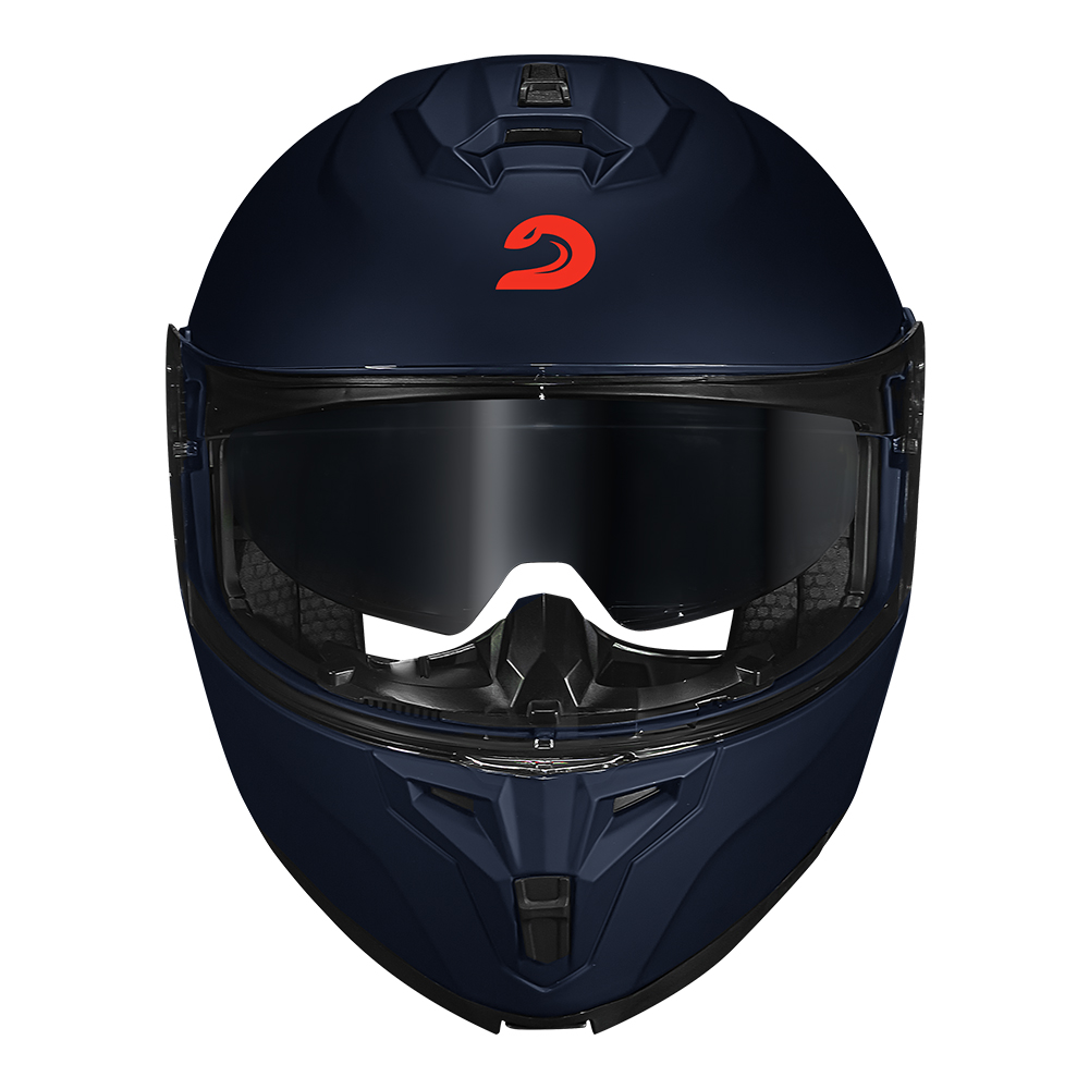 Capacete Race Tech Signal Monocolor Azul Fosco - Imagem 7