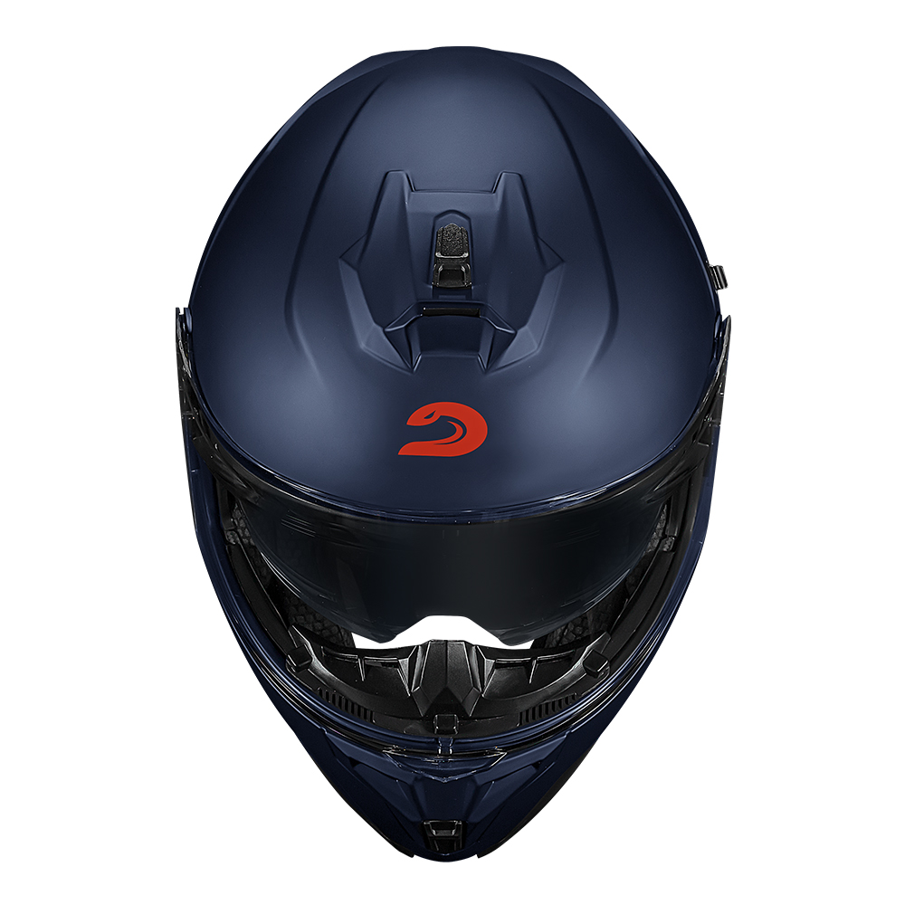 Capacete Race Tech Signal Monocolor Azul Fosco - Imagem 8