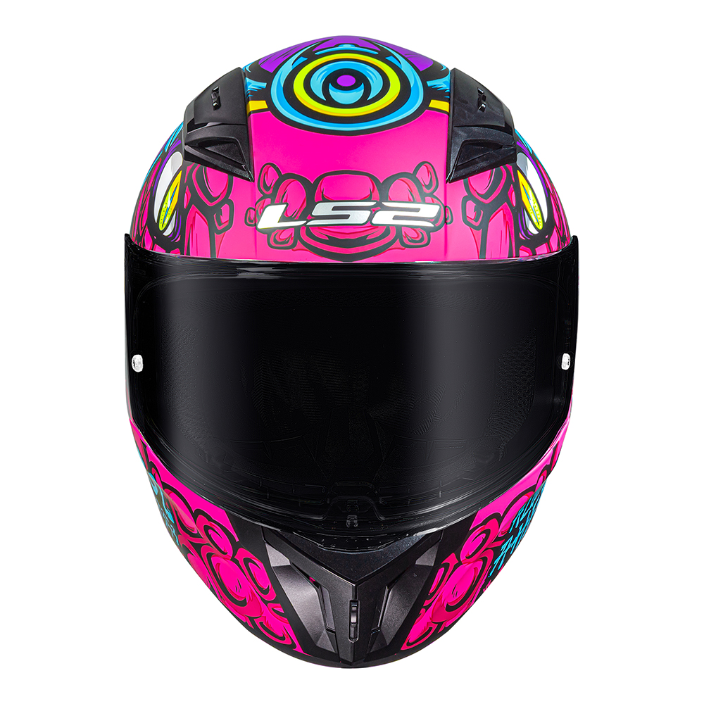 Capacete Ls2 FF810 Vigo Drillox Purple Fucsia - Imagem 8
