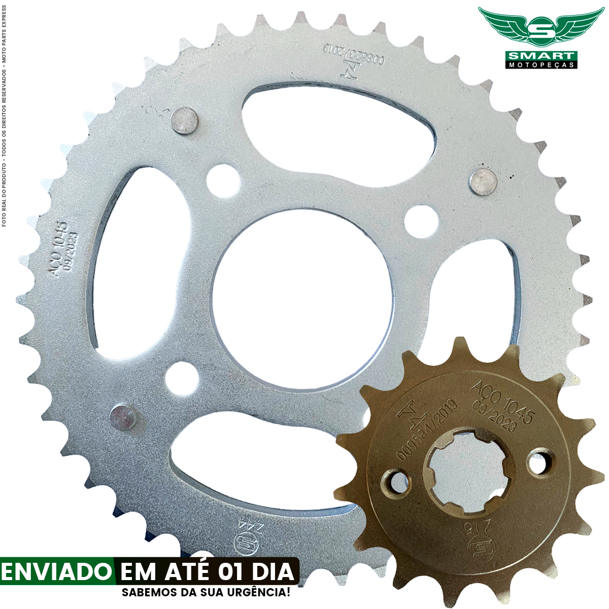 Kit Transmissão Honda CG 160 Fan / Titan 160 - Imagem 4