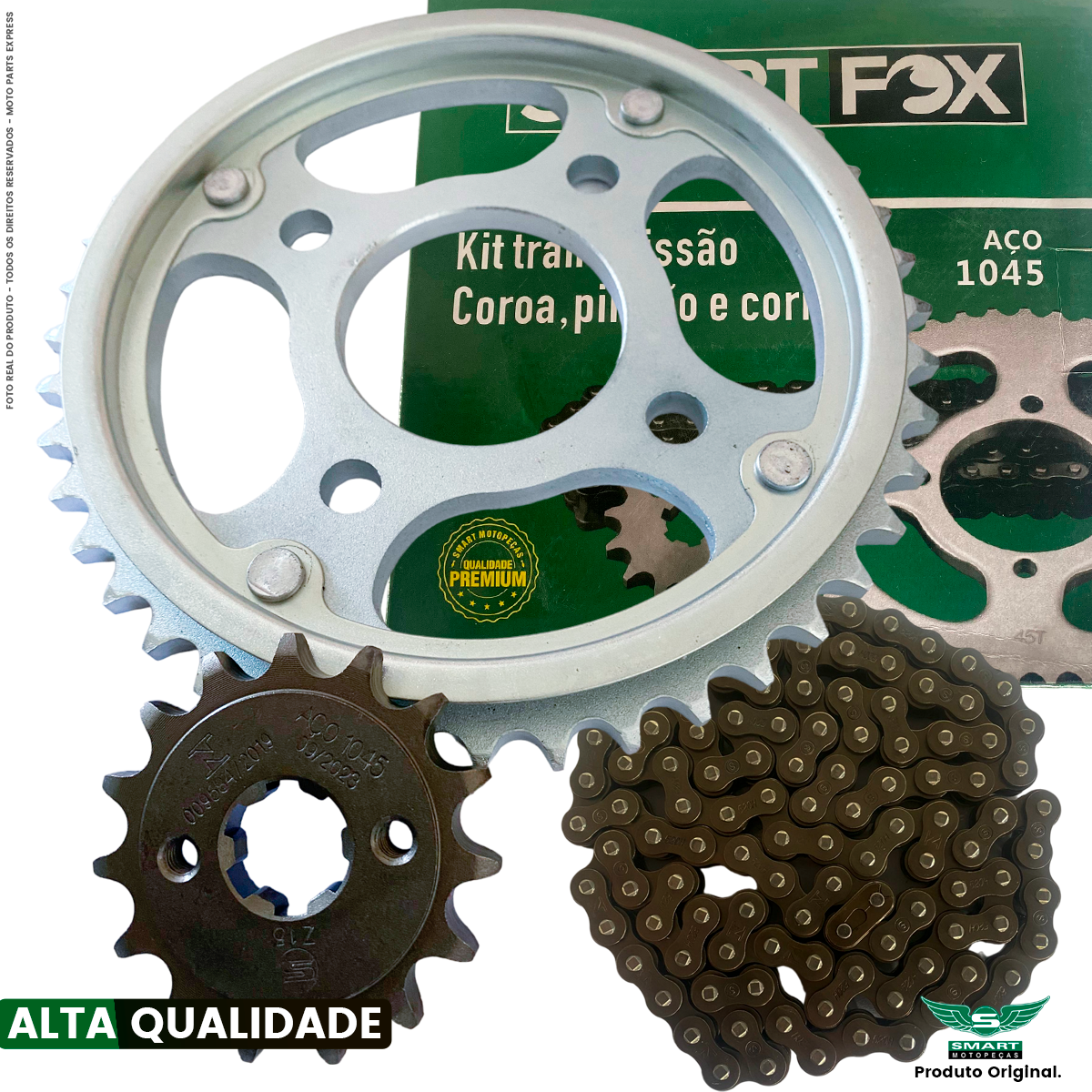 Kit Transmissão Honda CG 160 Fan / Titan 160 - Imagem 5